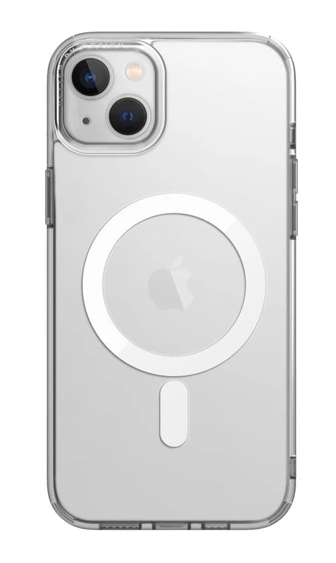 UNIQ Hybrid iPhone 14 Plus Magclick Charging Lifepro Xtreme AF Dovefrost Clear Case