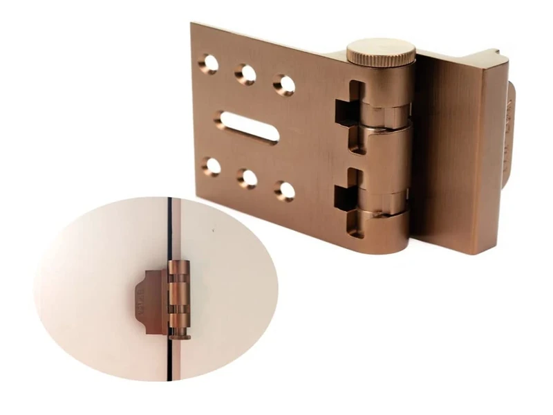 Flip-Lok High Security Door Lock is 10X Stronger Than a Deadbolt. Instantly Turns Any Room into a Safe Room with Ft. Knox Level Security for Complete Piece of Mind at Home, School, or Office (Bronze)