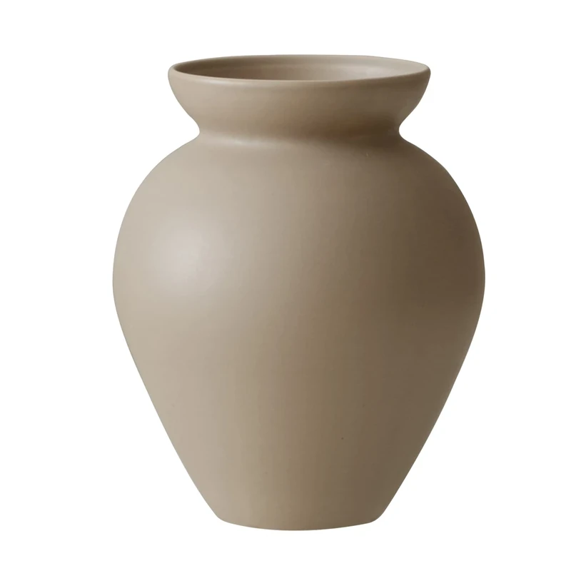 Retro Flower Vase, Crock Milk Can Shape, Flower Arrangement, Nordic Ornament Living Room Decoration (Coconut Café)