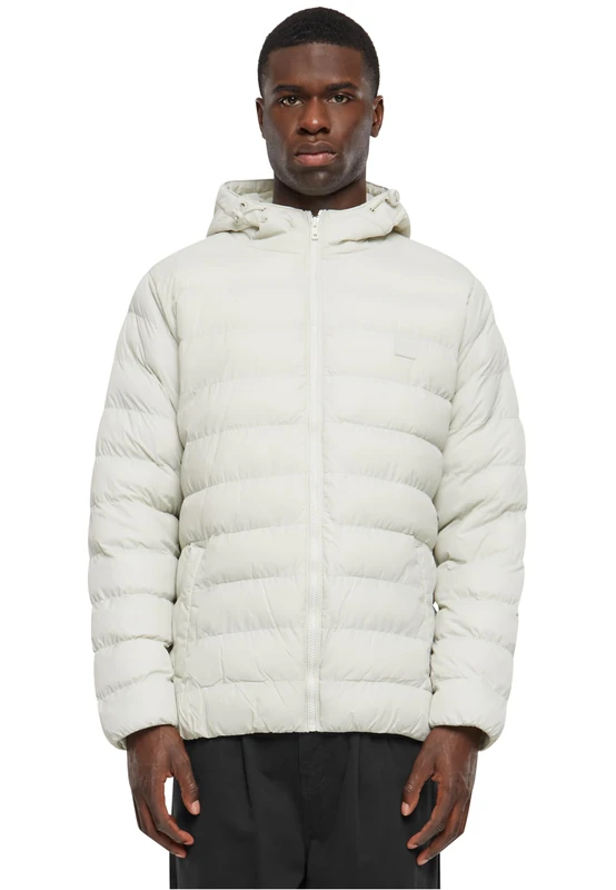 Urban Classics Men's Basic Bubble Jacket, lightgrey, 3XL