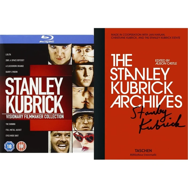 Stanley Kubrick: Visionary Filmmaker Collection [Blu-ray] [1962] [Region Free] & The Stanley Kubrick Archives: BU (Bibliotheca Universalis)