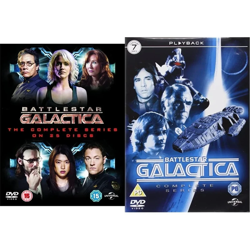 Battlestar Galactica: The Complete Series [DVD] [2004] & Battlestar Galactica - The Complete Series [1978] [DVD]