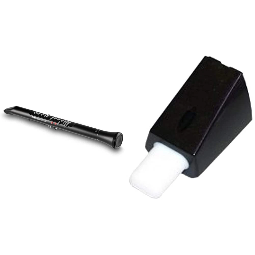 AKAI Professional EWI Solo - Electronic Wind Instrument With Built-in Speaker, Rechargeable Battery, 200 Sounds and USB MIDI Connectivity & EWM1 - Genuine Replacement Mouthpiece for ’s EWI Series