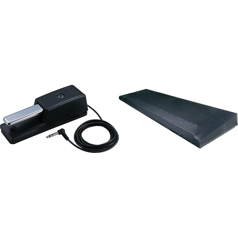 Roland Dp-10 Traditional Style Damper Pedal & Protective Dust Cover for 88-Note Keyboards - Kc-L, Black