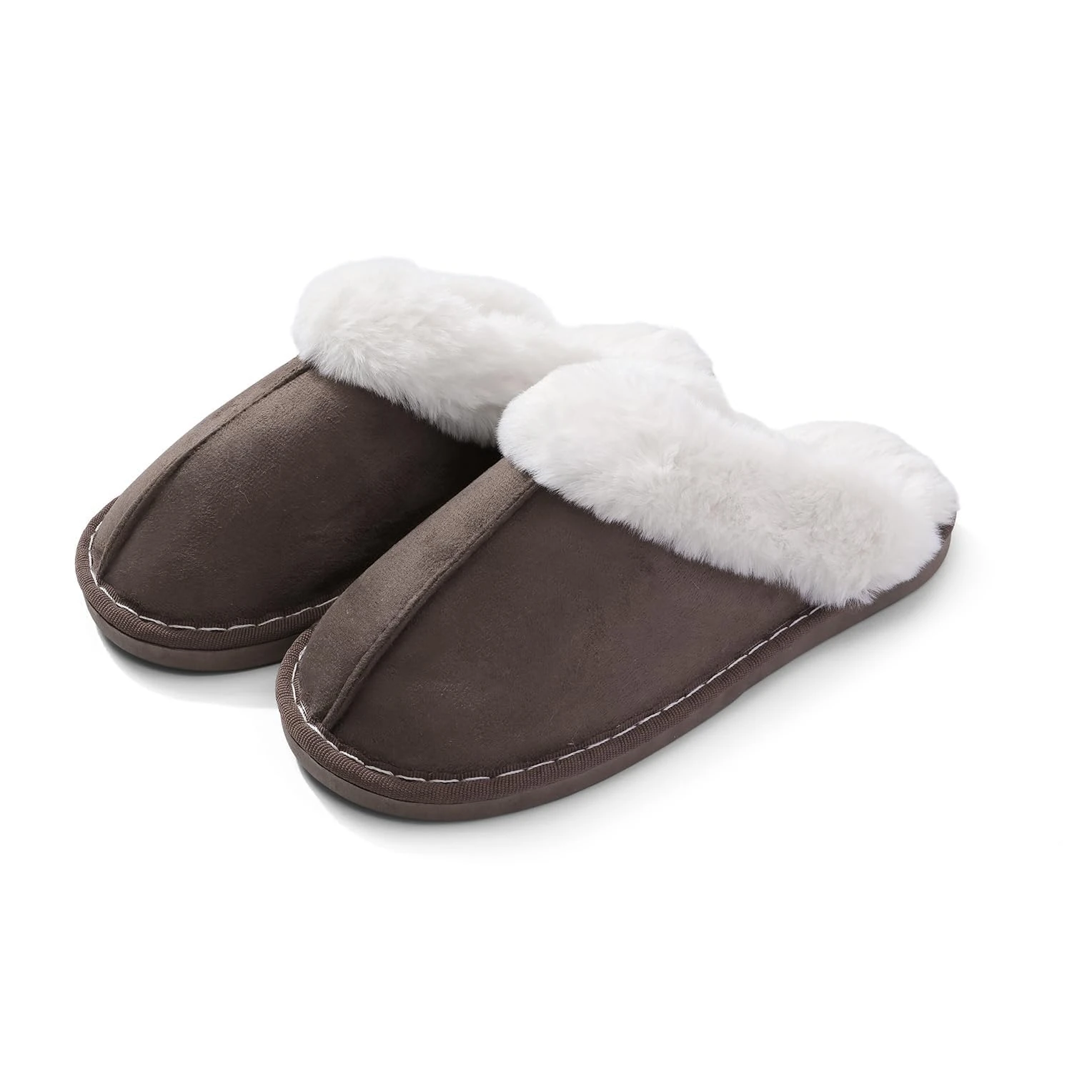 benpen Slippers Women Gifts Ladies Fluffy:Cozy Memory Foam House Mens Shoes,Fluffy Wool-Like Ladies Slippers,Plush Fleece Lined Shoes for Home Outdoor,Christmas Gifts