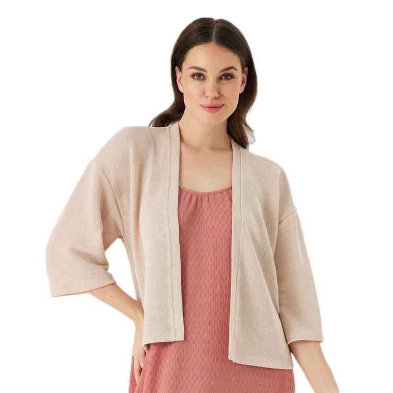 Garcia Women's Cardigan Knit Cardigan, Sesame, S, Sesame, S