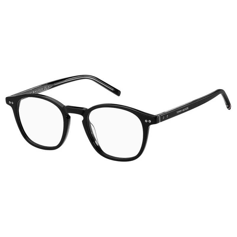 Tommy Hilfiger Th 1941 807/20 BLACK Eyewear Men's Acetate, Standard, 48