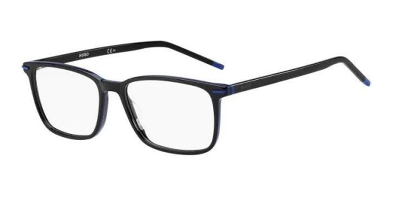 HUGO HG 1172 Glasses, Black Blue, 54 for Men, black blue