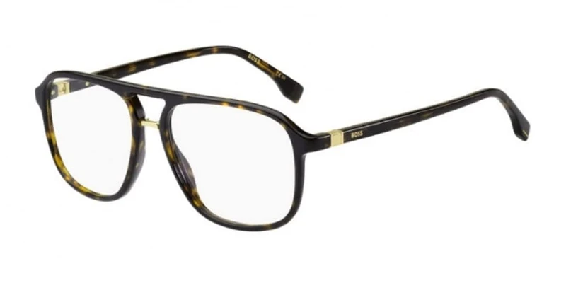 BOSS Men's 1438 Sunglasses, Havana, 56