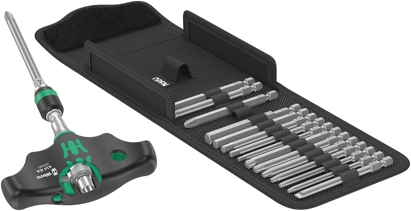 Wera Kraftform Kompakt 400 RA Set 1, Black-Green