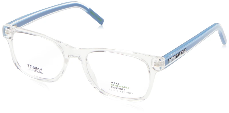 Tommy Hilfiger Tj 0079 900/18 CRYSTAL Eyewear Unisex Injected, Standard, 52