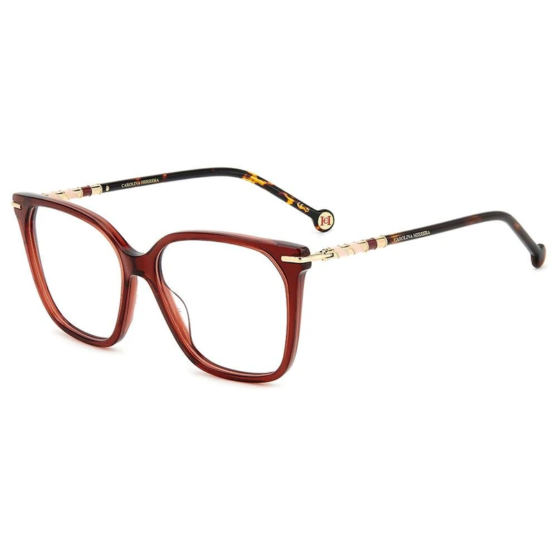 Carolina Herrera Women's Her 0094 Sunglasses, Burgundy Havana, UK 26