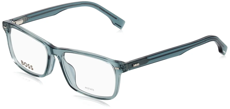 BOSS HUGO 1478/F Glasses, Blue, 55 for Men, azul