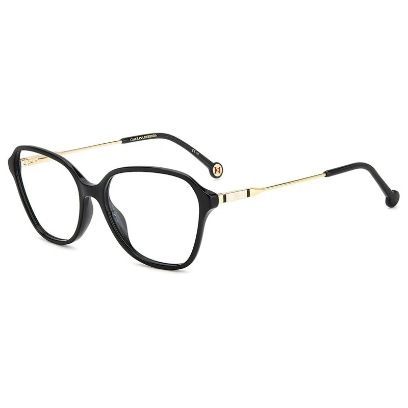 Carolina Herrera Women's Her 0117 Sunglasses, Black, 55