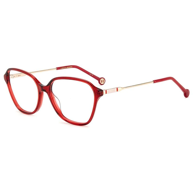 Carolina Herrera Women's Her 0117 Sunglasses, Red, 55, red