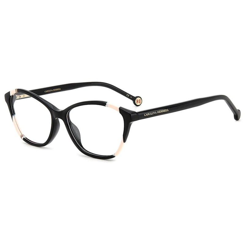 Carolina Herrera Women's Her 0122 Sunglasses, Black Off-White, UK 44