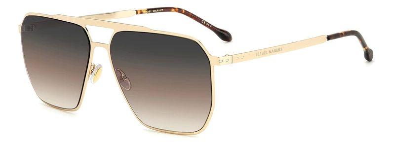 Isabel Marant Im 0101/s 01Q/PR GOLD BROWN Sunglasses Women's Steel, Standard, 61