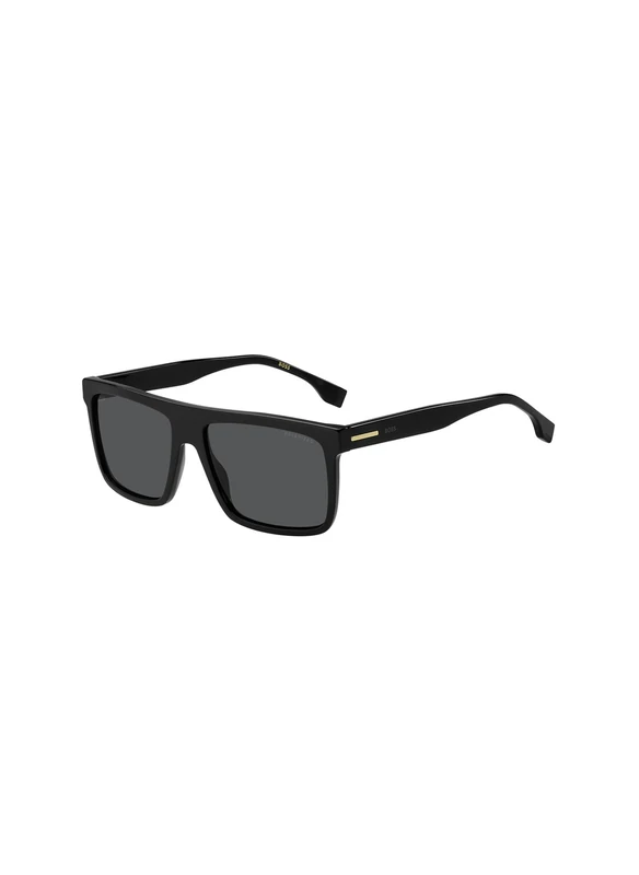 HUGO BOSS Boss 1440/S Men's Polarized Sunglasses - Black/Grey