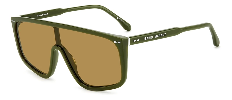 Isabel Marant Im 0096/s 1ED/70 GREEN Sunglasses Women's Acetate, Standard, 1