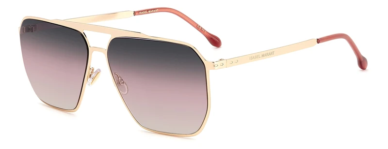 Isabel Marant Im 0101/s 0AW/FF ROSEGOLD RED Sunglasses Women's Steel, Standard, 61