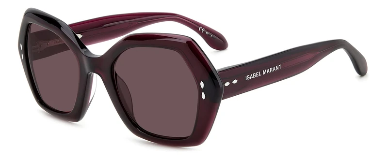 Isabel Marant Im 0107/g/s 0T7/U1 PLUM Sunglasses Women's Acetate, Standard, 53