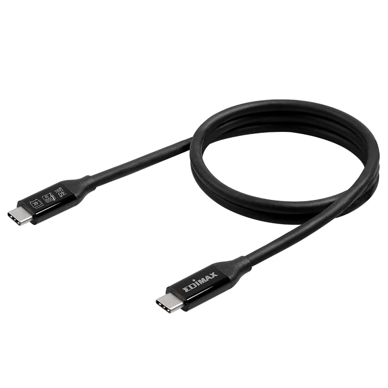 Edimax UC4-030TB - 40Gbps USB 4 Thunderbolt 3 Cable (USB-C to USB-C)