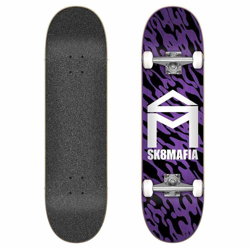 Sk8Mafia House Logo Mamba 7.87"x31.60" Complete Board, Adults Unisex, Multicoloured (Multicoloured), One Size - Image 1