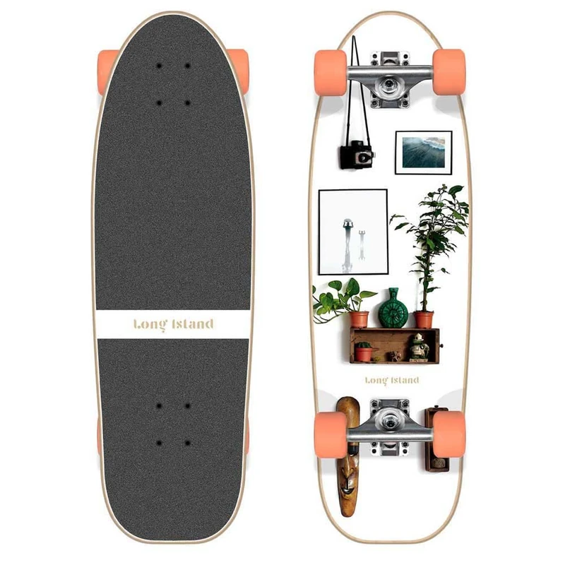 Long Island Wall 28.5"x8.5" Cruiser Board, Adults Unisex, Multicolor (Multicolor), One Size