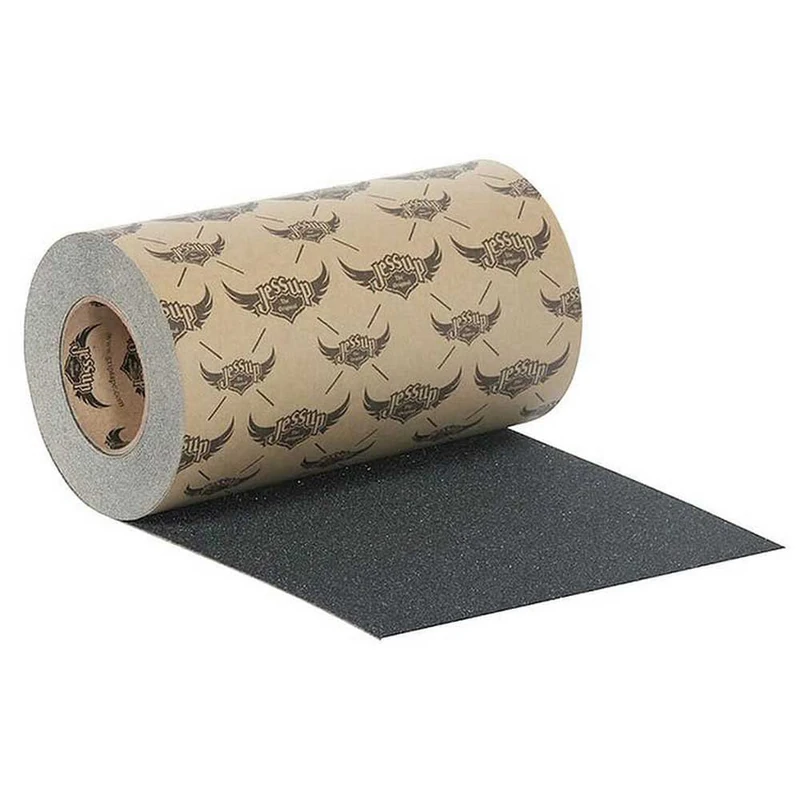Jessup 11" x60ft Griptape 3100 Roll Skateboard, Adults Unisex, Black (Black)
