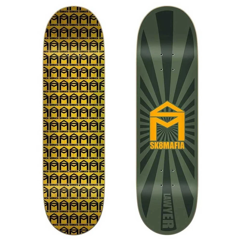 Sk8Mafia Lawyer Sun 8.3"x32" Deck Chassis, Adults Unisex, Multicolor (Multicolor), One Size