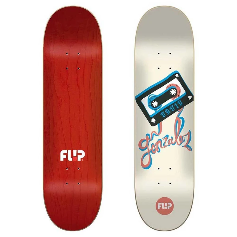 Flip Gonzalez Posterized 8.0"x31.50" Deck Chassis, Adults Unisex, Multicoloured (Multicoloured), One Size