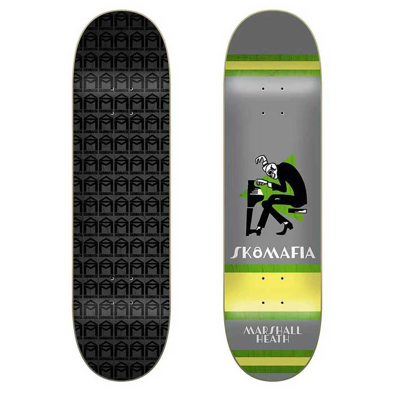 Sk8Mafia Heath Band 8.0"x32" Deck Chassis, Adults Unisex, Multicolor (Multicolor), One Size