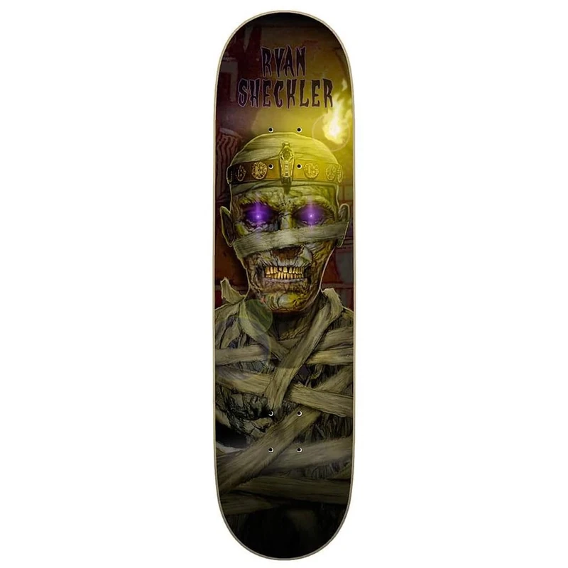 Plan B Mummy Sheckler 8.25"x31.77" Deck Longboard, Adults Unisex, Multicoloured (Multicoloured), One Size
