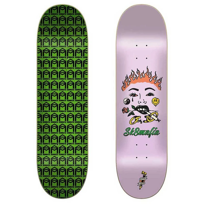 Sk8Mafia Lawyer Boldline 8.3"x32" Deck Chassis, Adults Unisex, Multicolor (Multicolor), One Size - Image 1