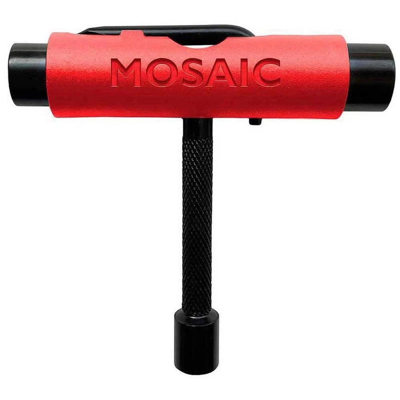 Mosaic T Tool 6 in 1 Screws, Adults Unisex, Red (Red), One Size