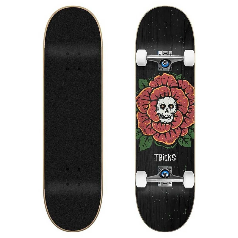 Tricks Pink 7.75"x31.60" Complete Board, Adults Unisex, Multicoloured (Multicoloured), One Size - Image 1