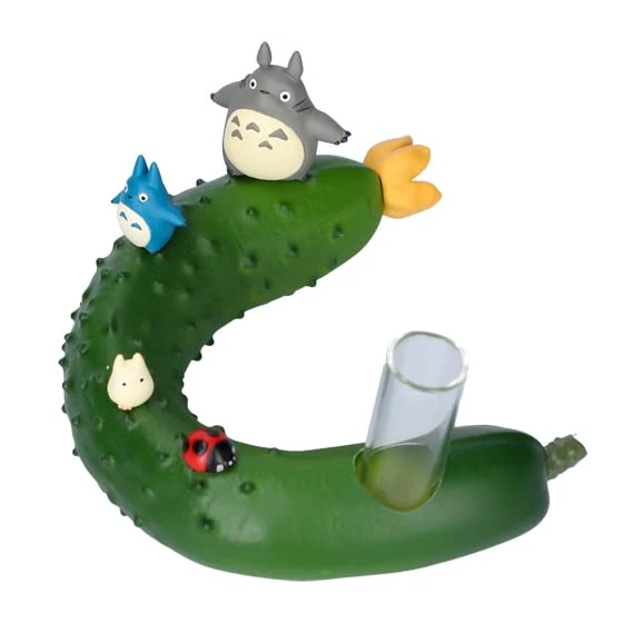 Studio Ghibli via Bandai Benelic - My Neighbor Totoro - Cucumber - Totoro and Vegetable Single Vase