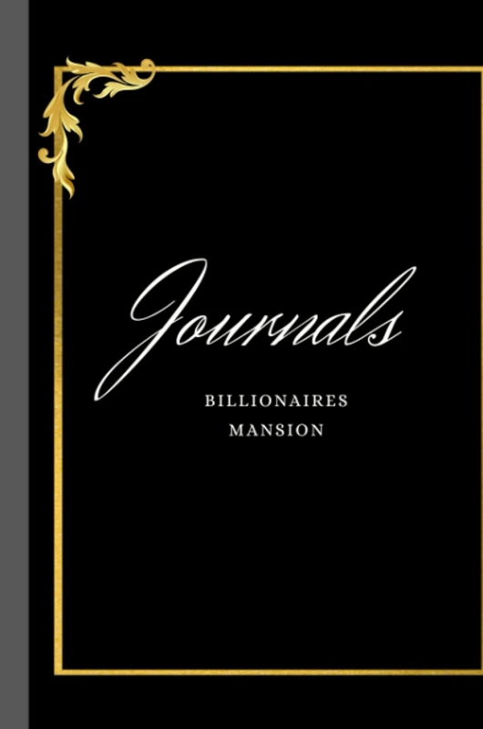 LUXURY JOURNALS NOTEBOOK: Billionaires Mansion