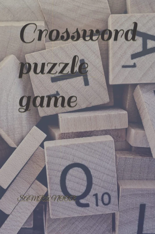 Crossword puzzle game