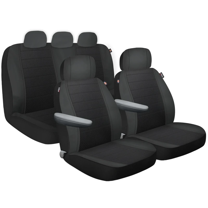 Dickies® 3-Piece Black Arlington Truck Seat Covers