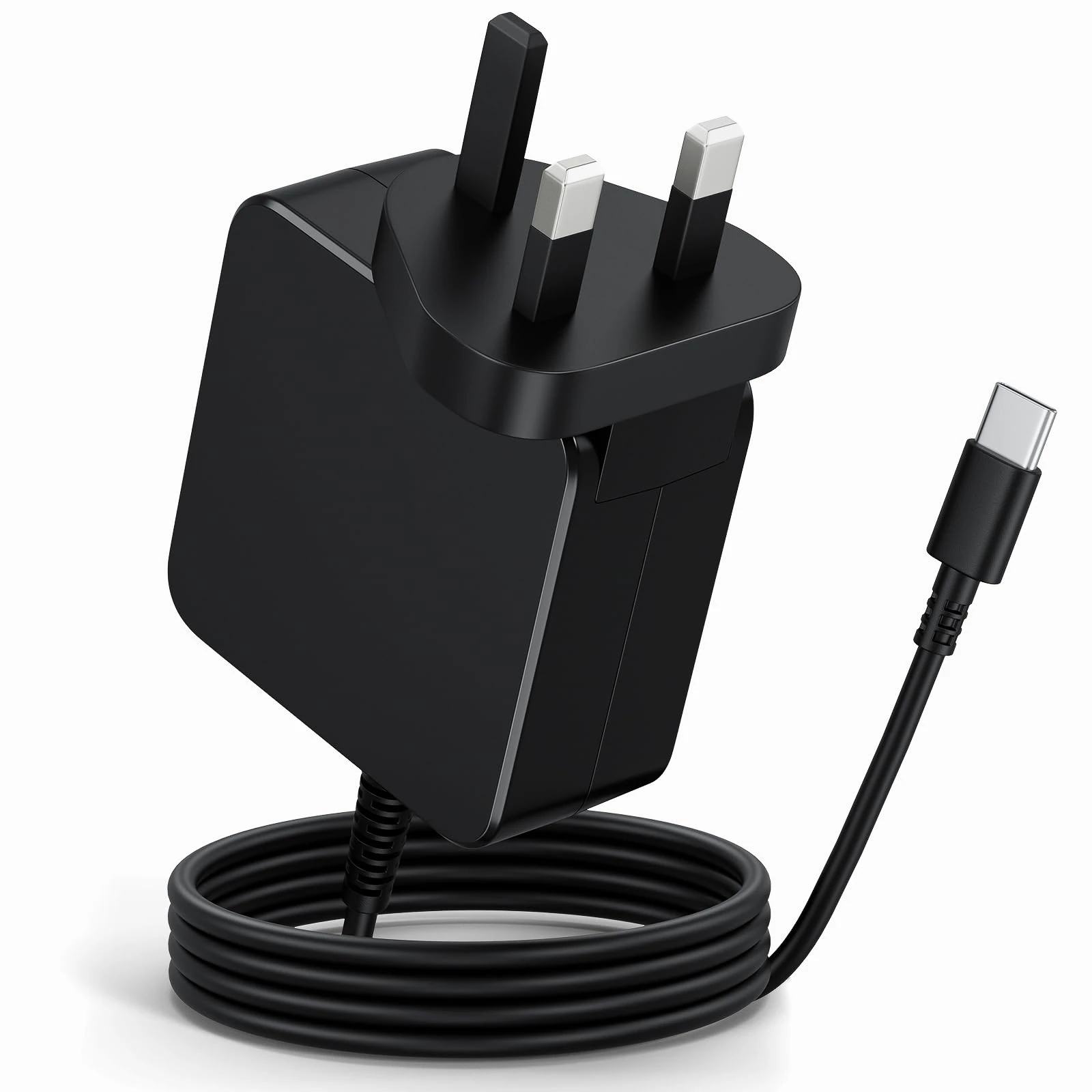 61W/65W USB-C Power Adapter Charger for MacBook Pro Asus Acer Hp Lenovo Dell Chromebook Laptops Switch Samsung HUAWEI Xiaomi and more Devices USB Type C Power Adapter UK