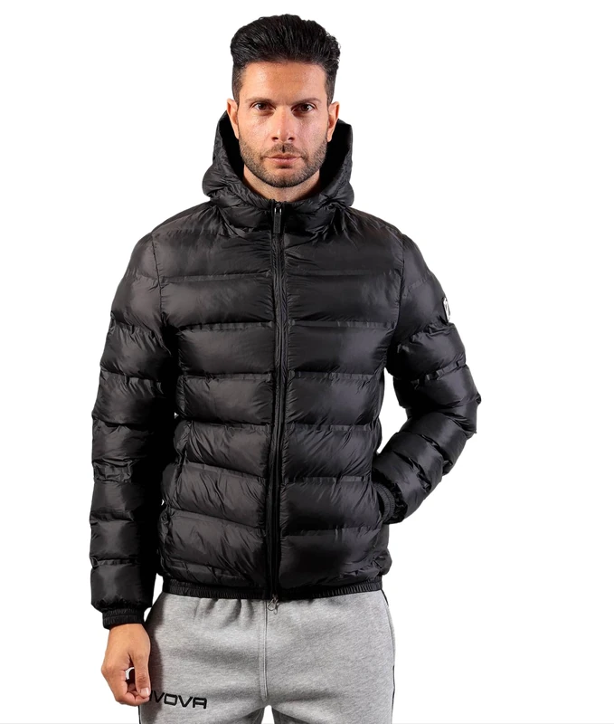 Givova Master Short Down Jacket, Black, S
