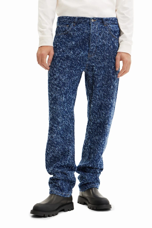 Desigual Men's Roots 5008 Denim Dark Blue, 32