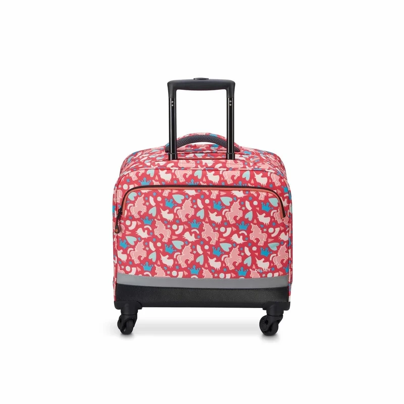 Delsey Leisure and Sportwear Backpack for Unisex Adult, Rose Prints (Pink), Sport