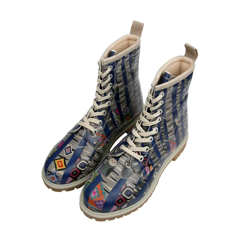 DOGO Women's Long Fashion Boot, Multicolored, 8.5 UK