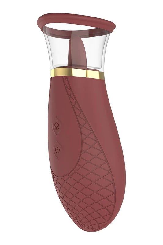 Dream Toys Romance Roxy Clit Suckers Red 17.5 cm