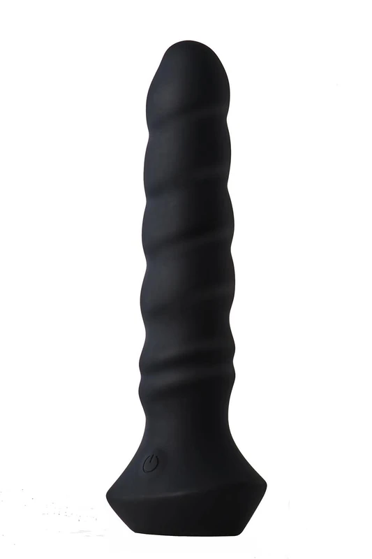Dream Toys Dark Desires Regina Vibrator Black 19 cm - Image 1