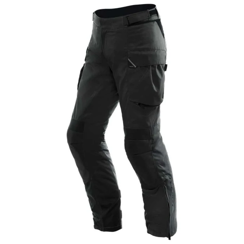 Dainese - Ladakh 3L D-Dry Pants, Motorcycle Touring Pants, 3 Layers Waterproof, Removable Thermal Layer, Motorcycle Pants For Men, Black/Black, 44