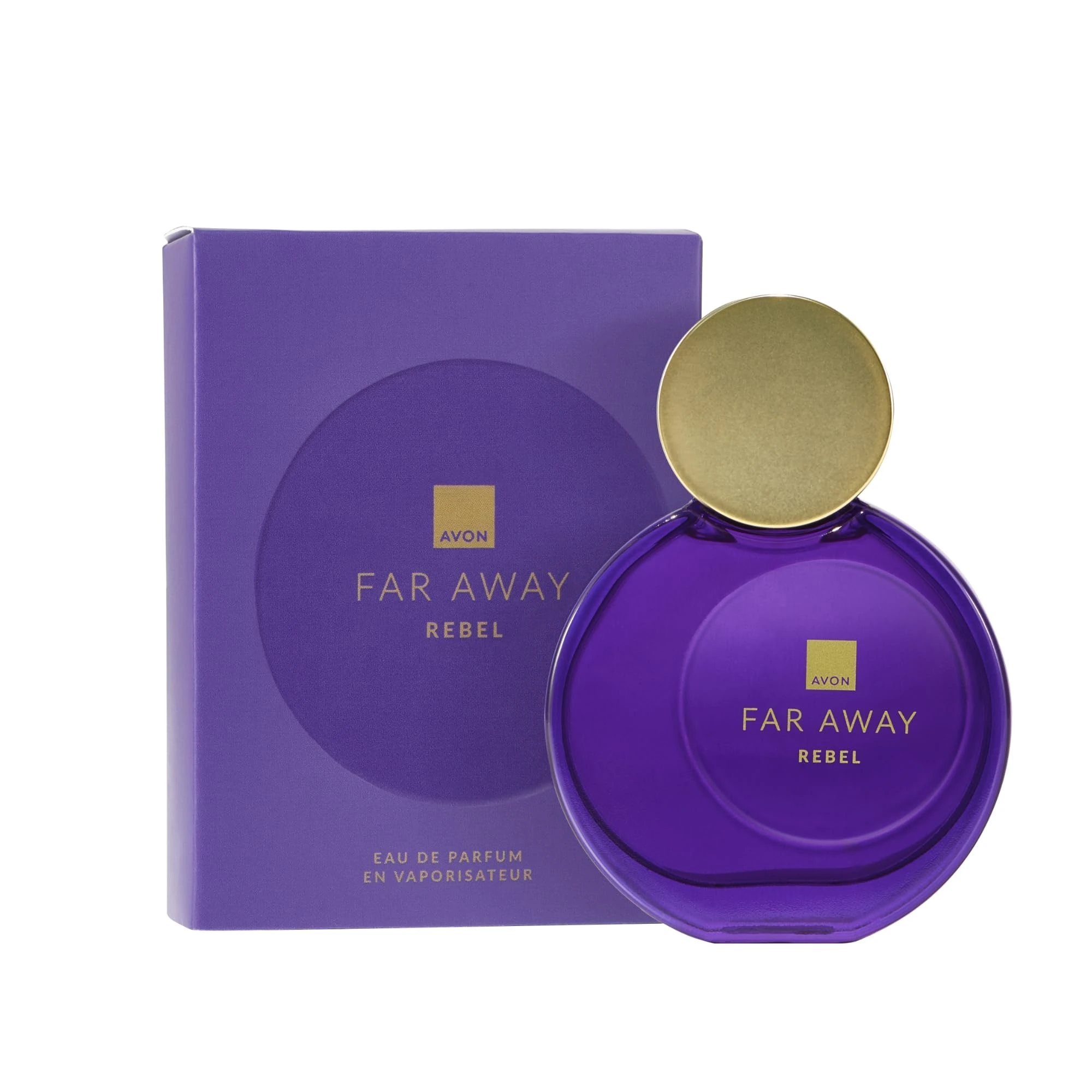 Avon Far Away Rebel Eau de Parfum 50ml, Floral and Oriental Scent, Long Lasting Scent, Perfect for Any Occasion, Cruelty Free
