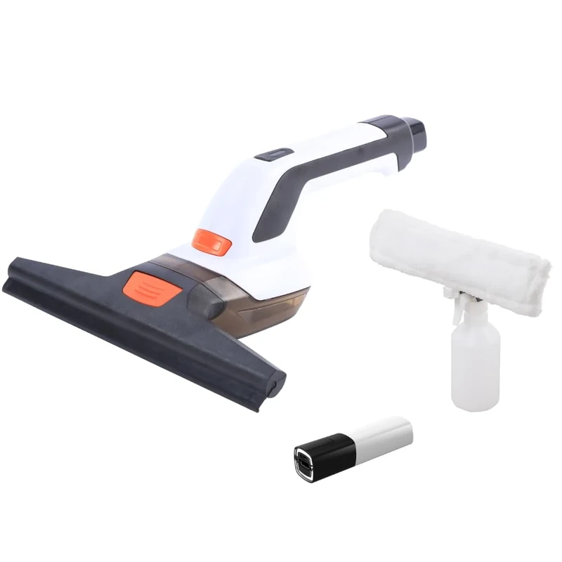 Yard Force Vita Cordless Rechargeable Window Vacuum Ideal for Cleaning Windows, Mirrors, Tiles, Shower Screens - LW V28, Clear - Image 1